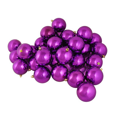 Boule de Noël brillante incassable