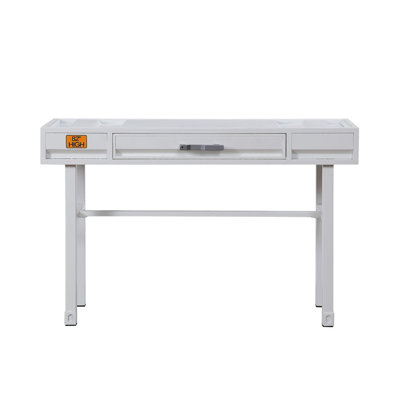 Writing Desk, White, 30" H x 47" W x 17" D