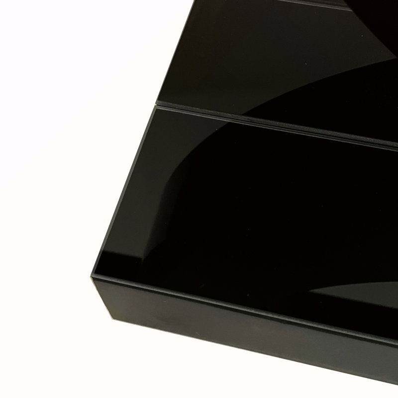 Console avec miroir en verre et miroir