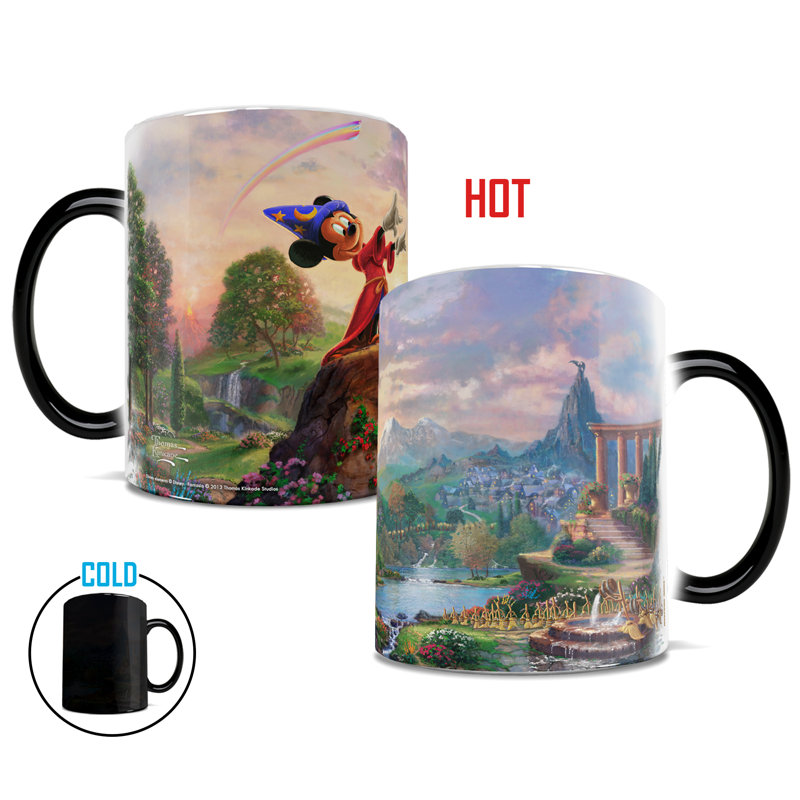 Verres à changement de chaleur Mickey Mouse Fantasia Morphing - 11 oz