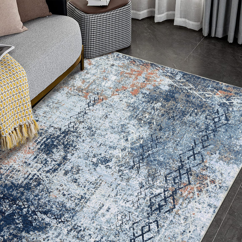 Tapis Kamarrah avec envers antidérapant, Rectangle 5 pi x 7 pi