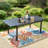 8 - Person Patio Dining Set with Extendable Rectangular Table-91018262