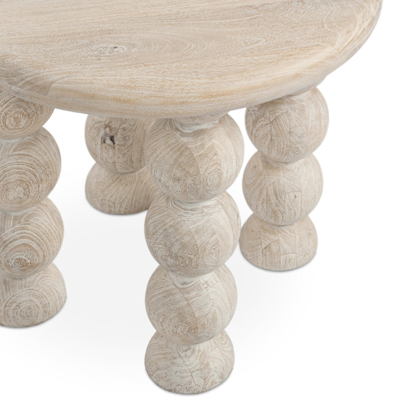 Adir Solid Wood End Table