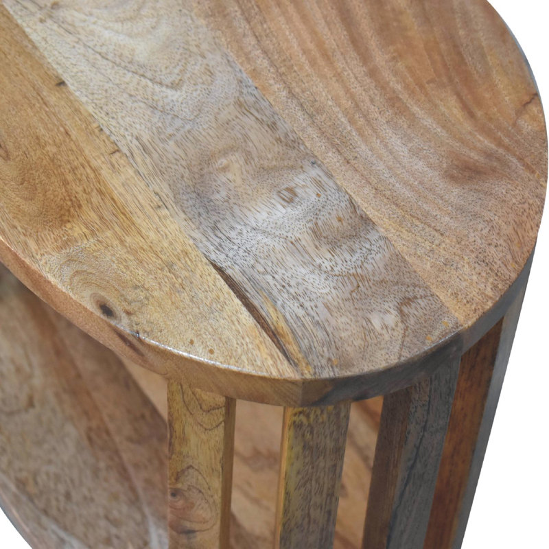 Izora 36cm W Solid Wood Bedside Table