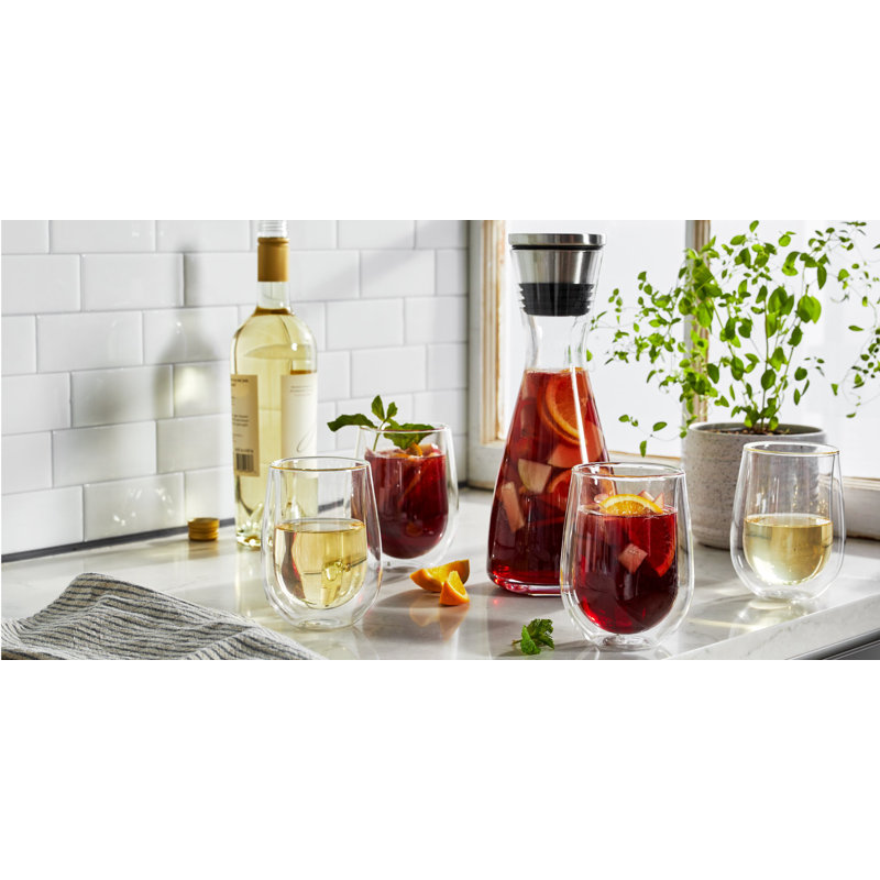 ZWILLING Sorrento Bar 3-Pc Mixed Set: Waiter's Knife & 2 Stemless Wine Glass 10Oz