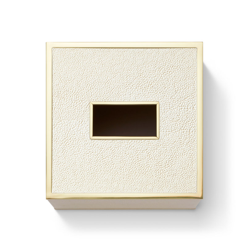Tissue Box Cover, Cream