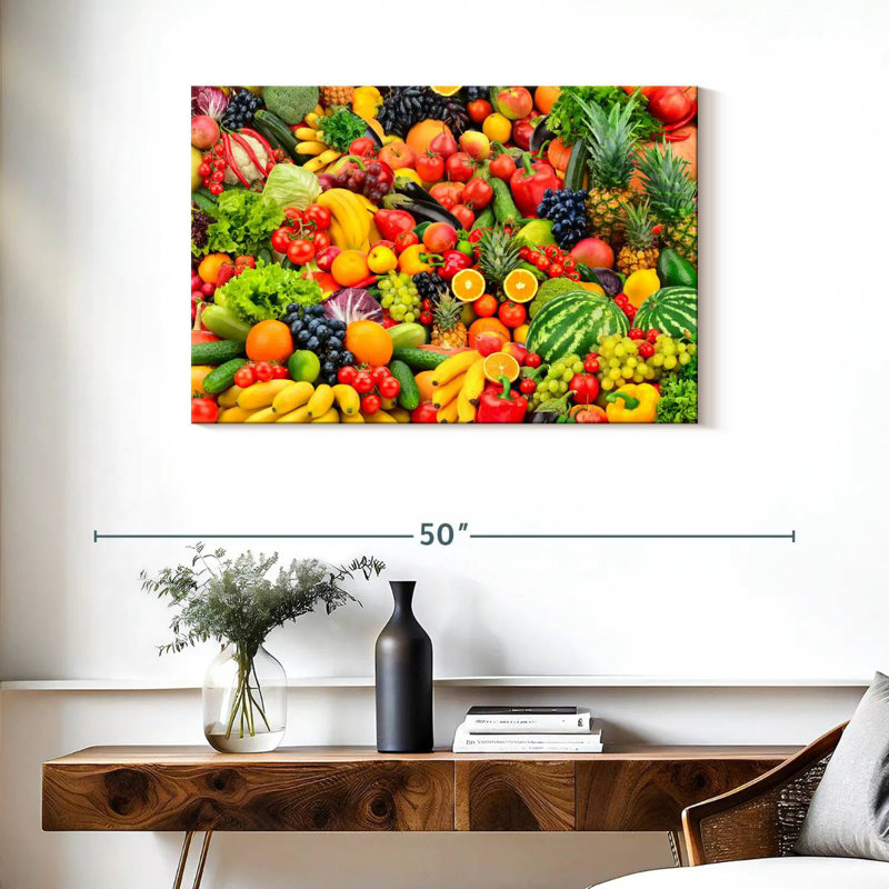 Yarlin, fruits et légumes frais, H 24 po x l 36 po