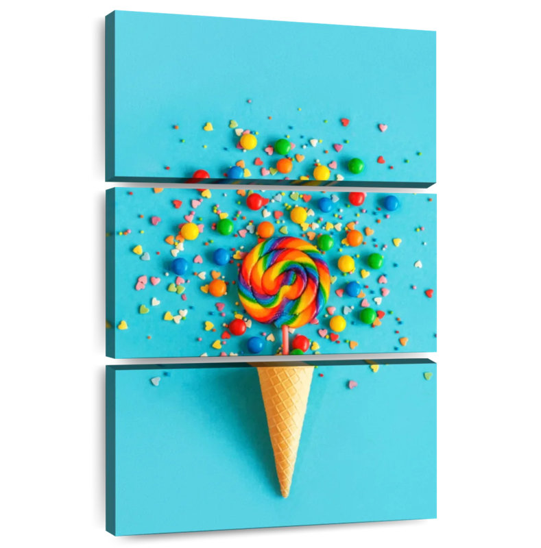 Yarlin Candy Cone, 50" H x 32" W
