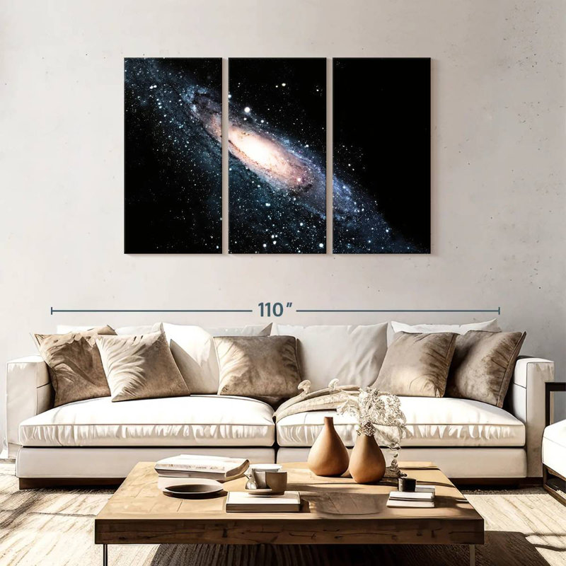 Oberle Beautiful Galaxy, 48" H x 74" W