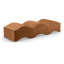 Banc en velours Leavon-1665397522