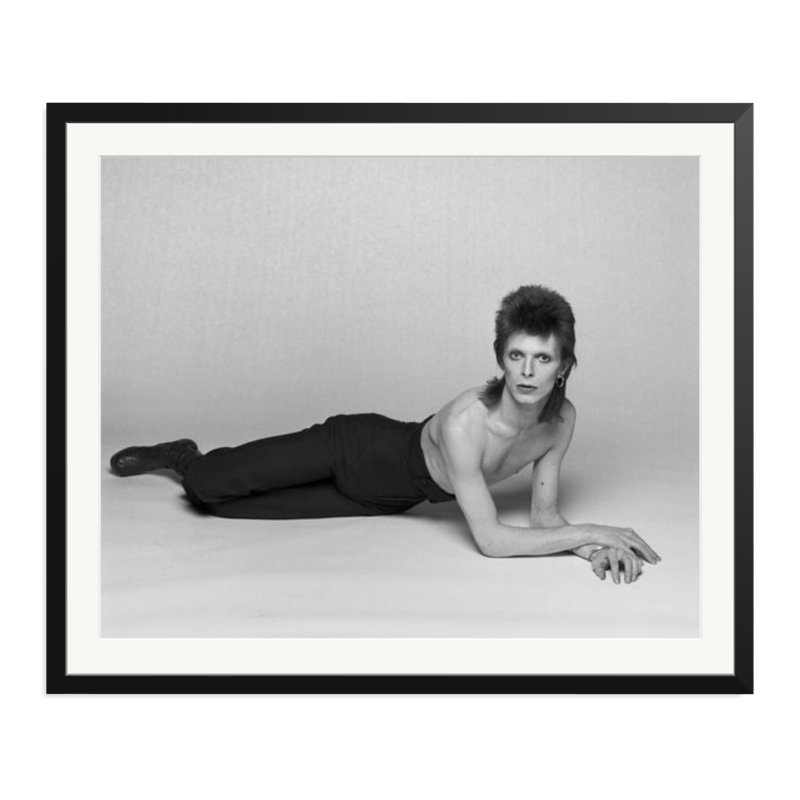 Bowie, Diamond Dog, 32" H x 38" W, Black