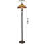 Lampe sur pied Tiffany Serenity Victorian