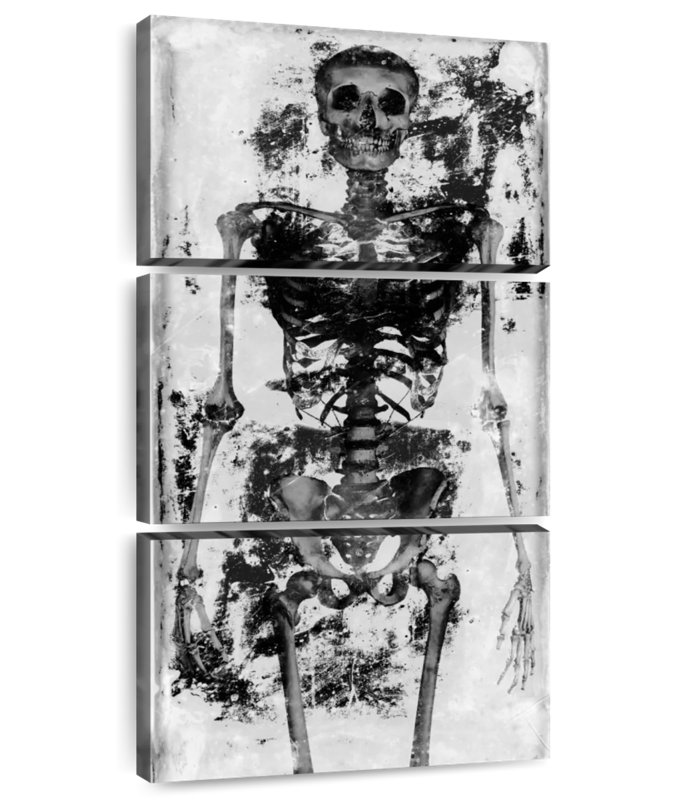 Skeleton IV, 32" H x 15" W