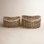 Handmade Seagrass Decorative Basket - Set of 2
