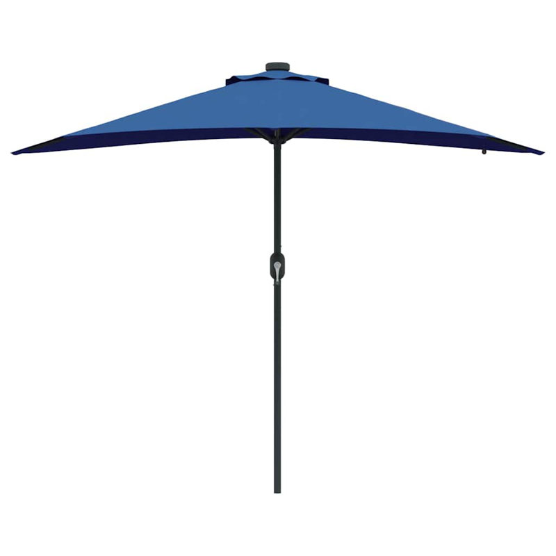 Market Parasol, Blue, 223cm H x 150cm W x 150cm D