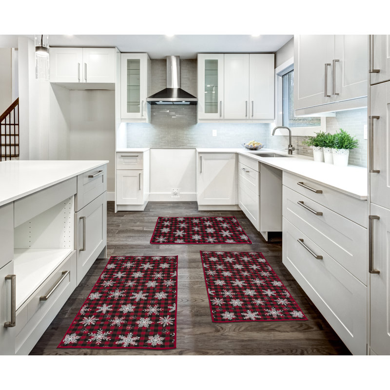 Ensemble de tapis de cuisine Christmas
