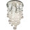 Lustre suspendu en verre de Murano