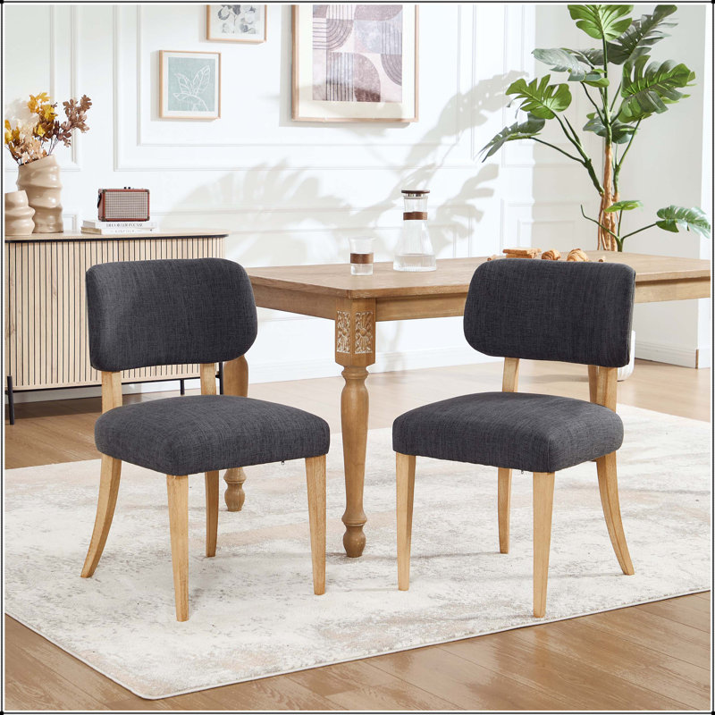 Chaise de salle à manger rembourrée Modern