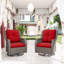 Chaise de patio pivotante avec coussins Merryman-93558220