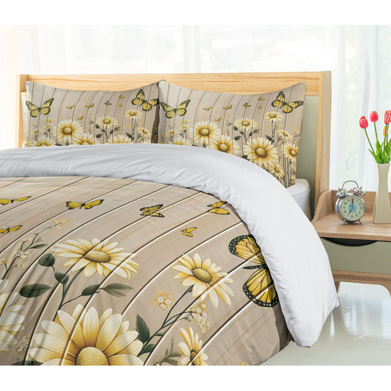 Rustic Duvet Cover, Queen Duvet Cover + 2 Standard Shams