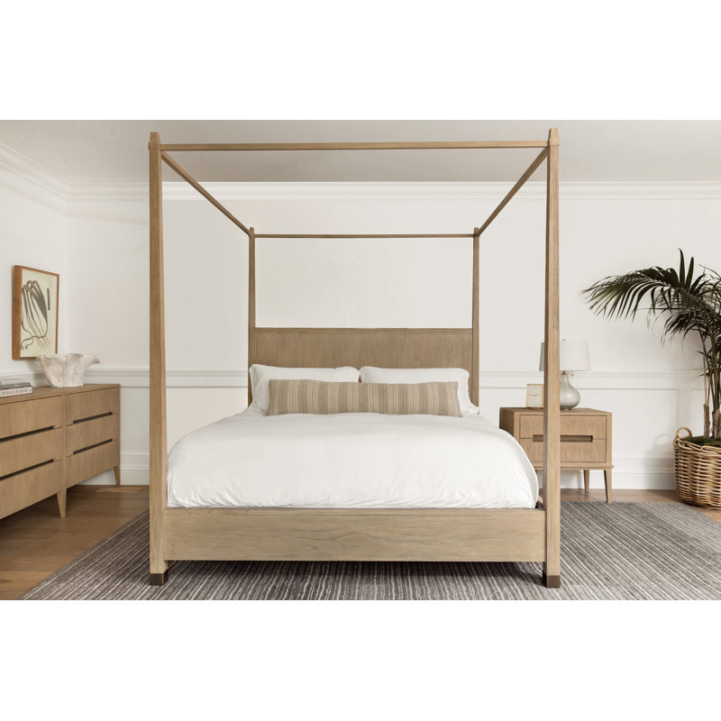 Palmer Canopy Bed, King, Beach