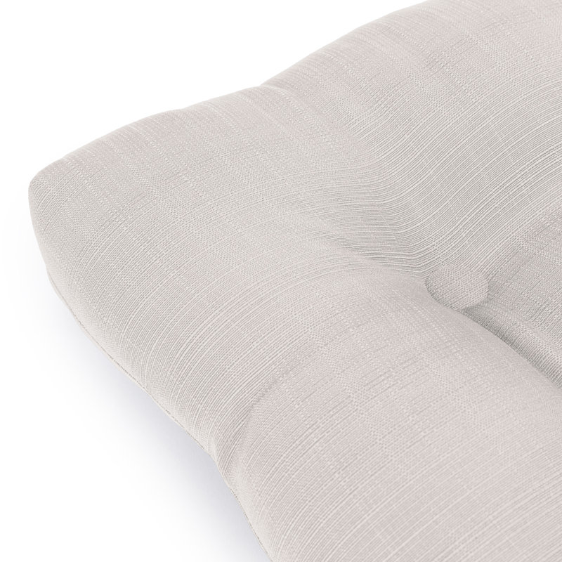 Reversible Seat Cushion With Hand Made Ring Stitch, Filled With White Virgin Polyester Fiber., Eggsgell