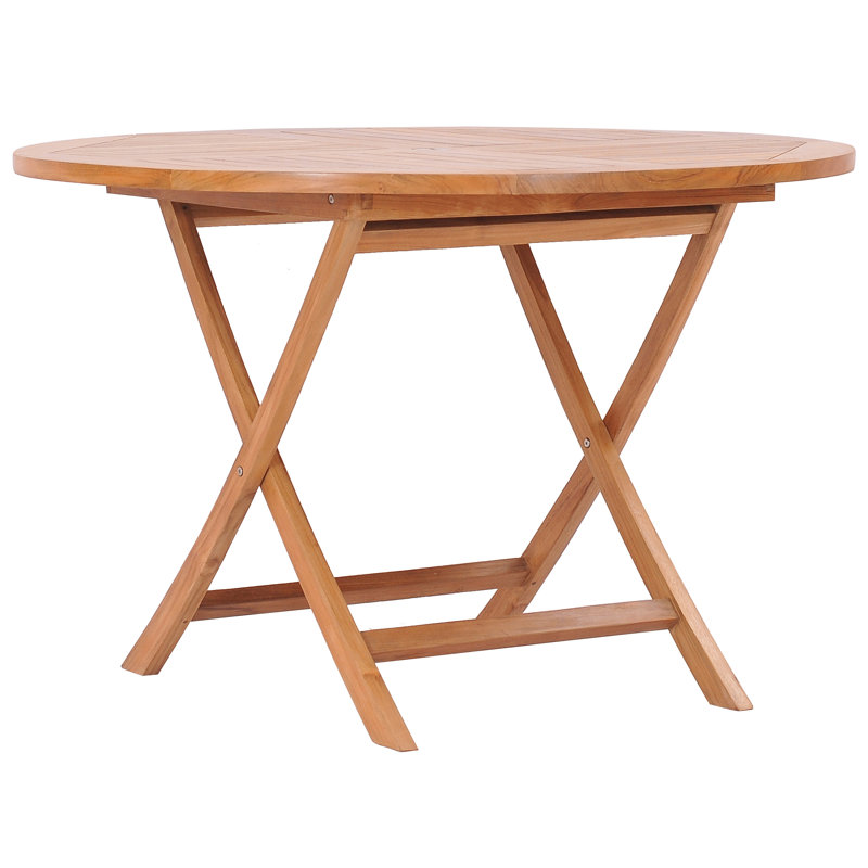 Java Outdoor Patio Folding Teak Wood Bistro Table
