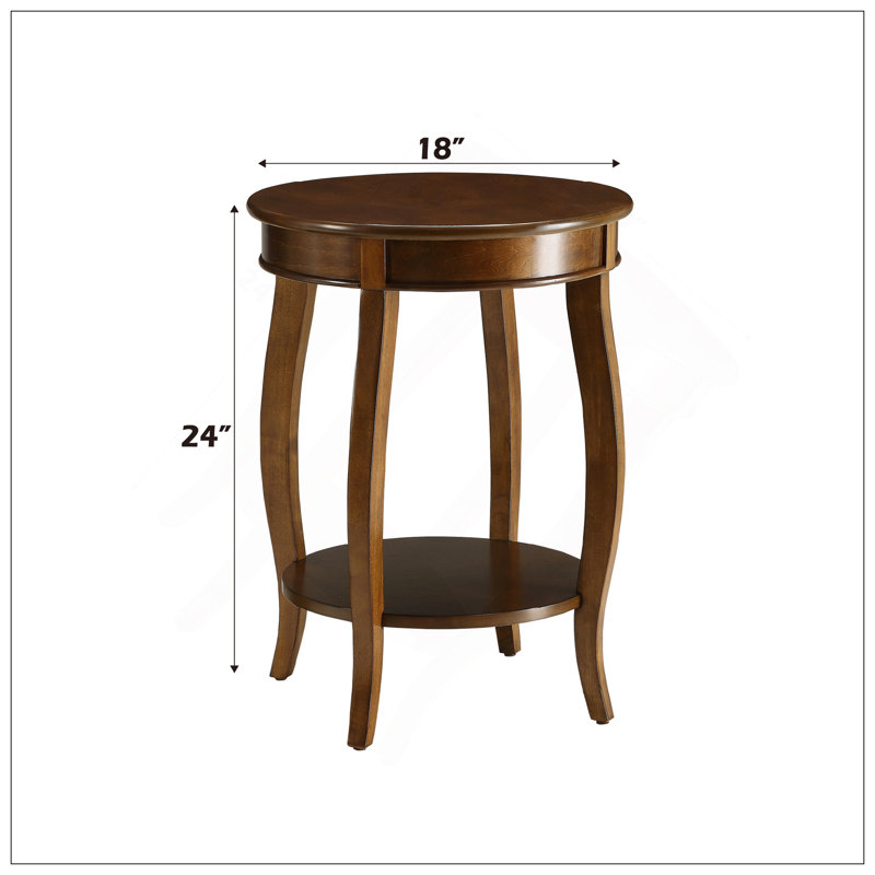 Table d'appoint Aberta, Noyer