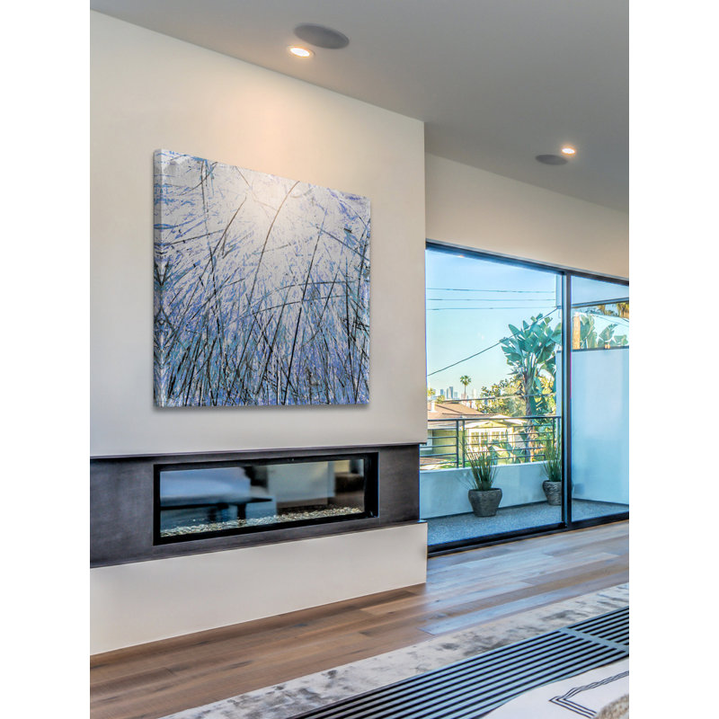 Reproduction d’art sur toile tendue « drift xiv » par sia aryai, H 48 po x l 48 po x P 1,5 po