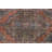 Vintage Turkish Oushak Rug - Bronze Small Entry Rug with Antique Beni Ourain Style