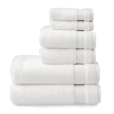 Noah 6 Piece Turkish Cotton Towel Set