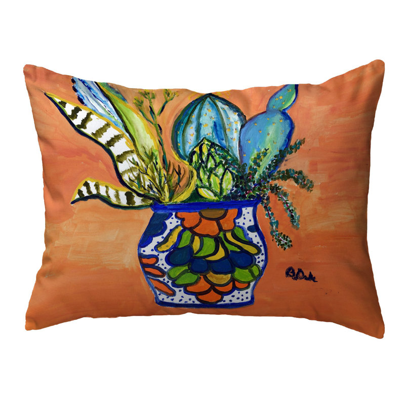  Housse et insert de coussin rectangulaire d'extérieur Noncorded, 16 po x 20 po