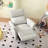 PU Leather Manual Rocker Recliner - Glider, Small Spaces, Nursery/Home Theater