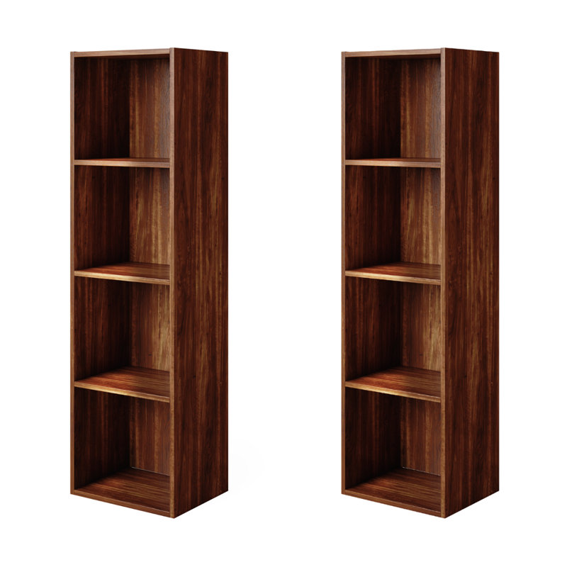Jerrail 108cm H Cube Bookcase, Teak