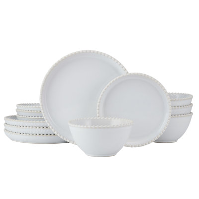  Pfaltzgraff Lumira 12-Piece Dinnerware Set, Service for 4