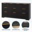 150cm W 10 - Drawer Chest of Drawers-498490955