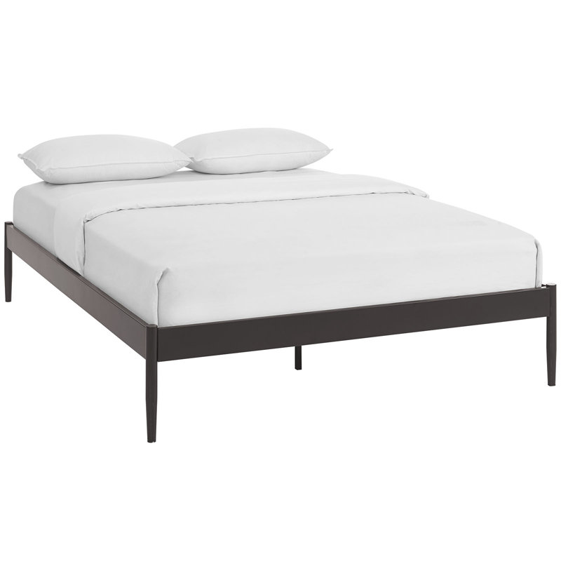 Modway Elsie Fabric Bed Frame, Brown, Full