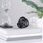 Black 3" Abstract Art Glass Knot Handmade Decorative Decor Accent-1320169755-1332756509