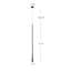 Luminaire suspendu cylindrique à DEL Taper-64112485-64112483