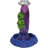 UFO Roswell Alien Sleeping On Crescent Crater Moon Backflow Incense Burner