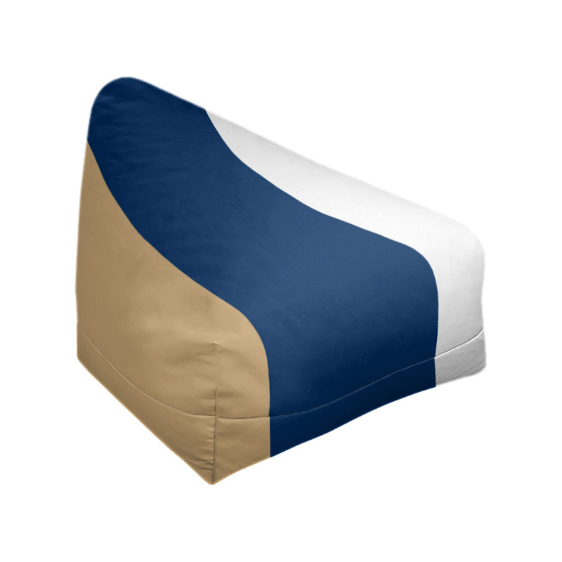 Housse de fauteuil à billes, H 30 po x l 27 po x P 2 po, Or de Kasota - Twins du Minnesota / bleu marine / 
