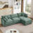 3-Seater Comfy Cloud Couches with Movable Ottoman-1405754213