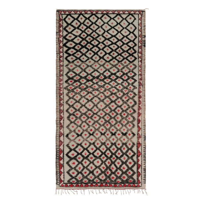 One-of-a-Kind 5'3”x12' Hand Knotted Area Rug