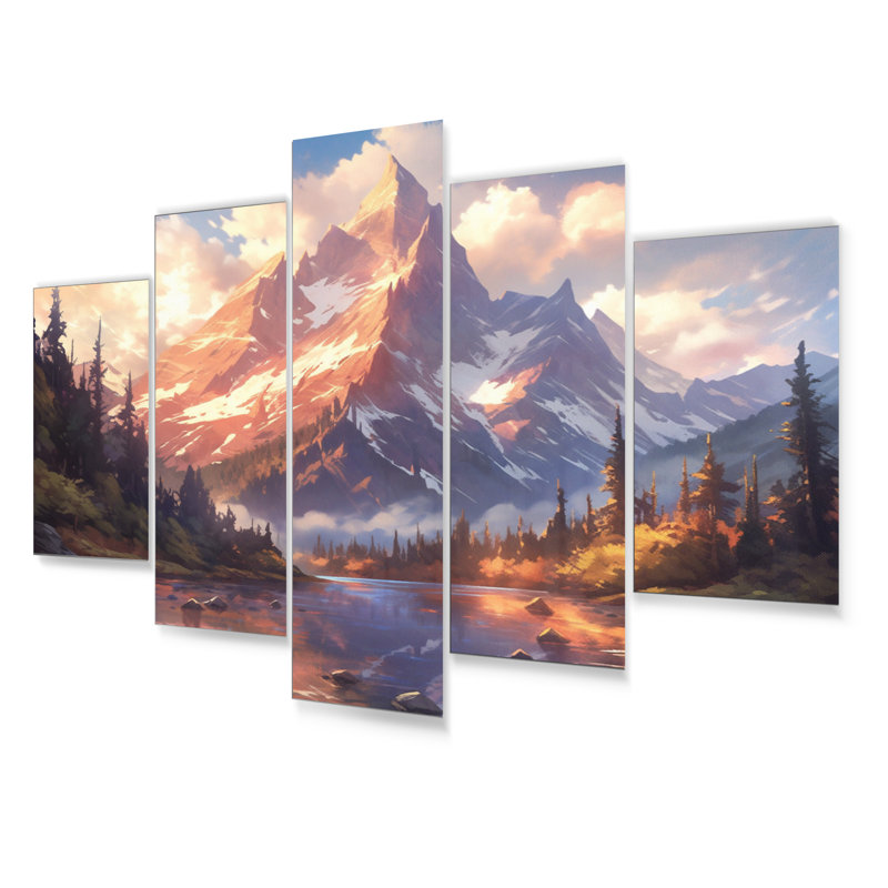 Rustic Landscape & Nature Wall Decor on Metal