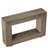 47” Farmhouse Console Table With Storage – Narrow Rustic Entryway Table With Open Shelf, Industrial Accent Sofa Table For Hallway, Living Room, Or Foyer, Grey Wood Grain Finish-161808637