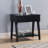 Black End Table, Lift Tabletop