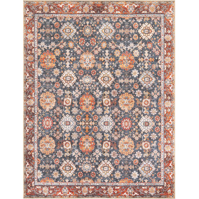 Tapis bleu marine Aucun