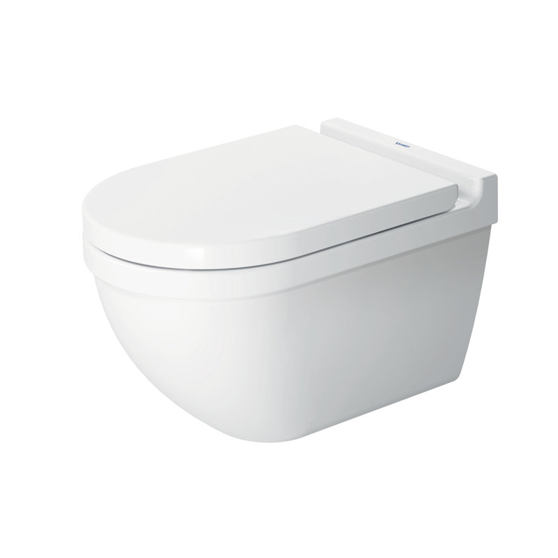 Cuvette de toilette murale Starck 3 à double chasse