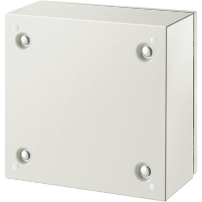 NEMA Steel Enclosure, NEMA 4X Steel Electrical Box, IP66 Waterproof & Dustproof, Outdoor/Indoor Electrical Junction Box, with Mounting Plate