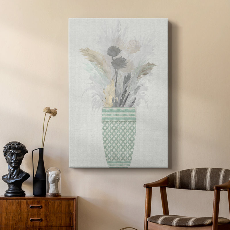 Arrangement de quenouilles I - galerie sur mesure, H 36 po x l 24 po